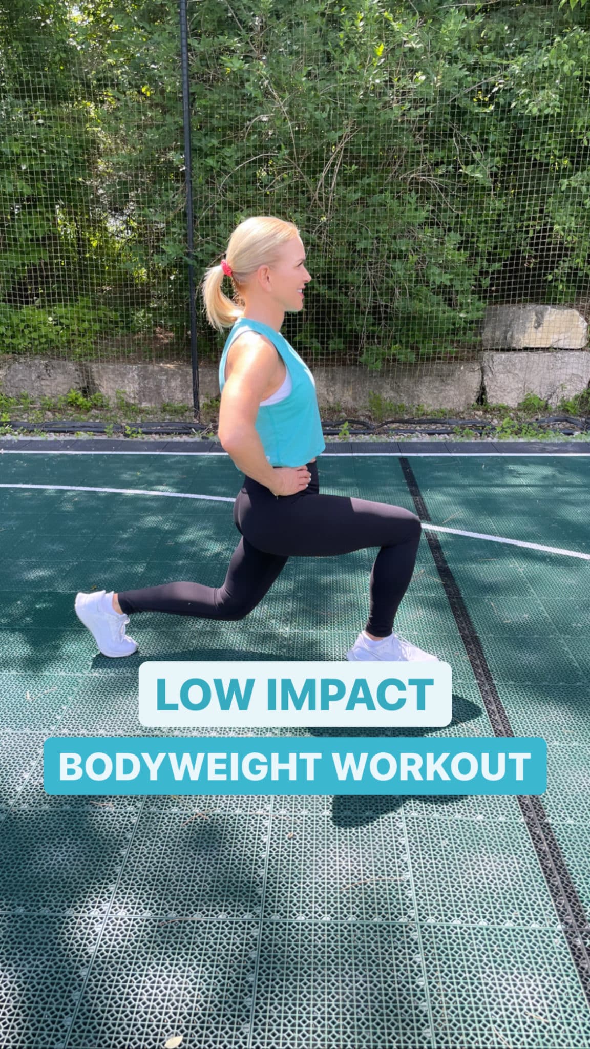 Low Impact Bodyweight Workout - Get Healthy U