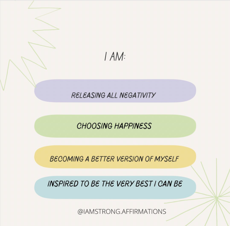 Positive Affirmations To Improve Your Mindset