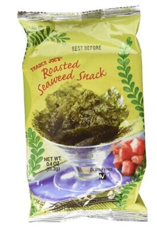 Trader's joe roasted seaweed snack