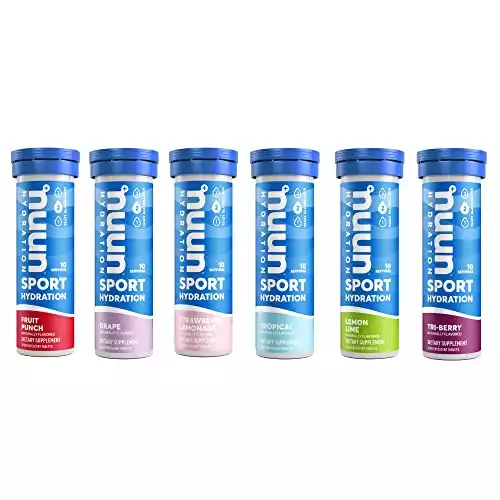 Nuun Sport: Electrolyte Drink Tablets, Variety Pack