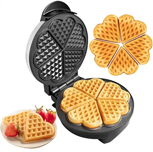 Valentines Day Heart Waffle Maker