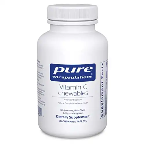 Pure Encapsulations Vitamin C Chewables | Support for Healthy Immune Function and Antioxidant Support