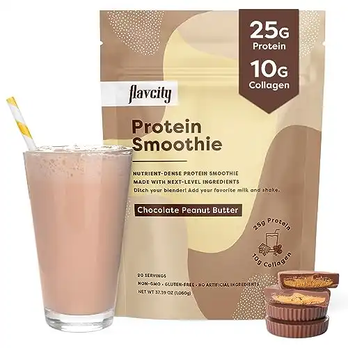 FlavCity Protein Smoothie - 100% Grass-Fed Whey Protein