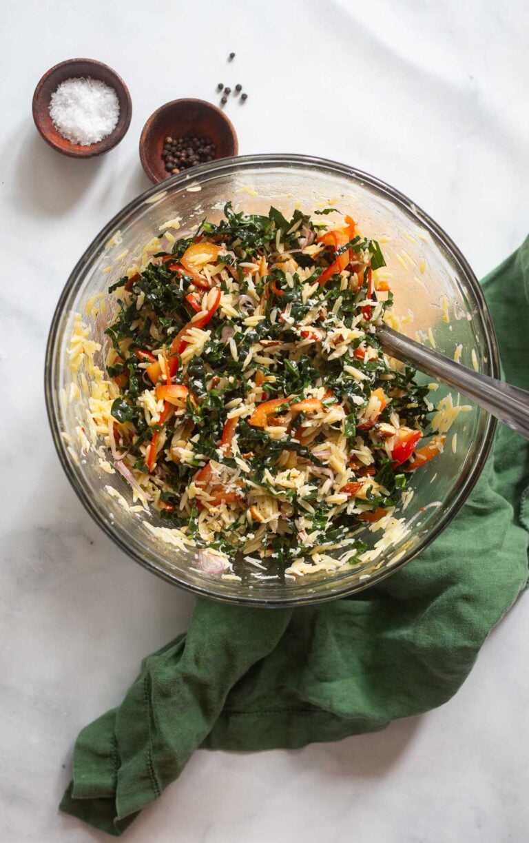 Orzo and Kale Salad Get Healthy U
