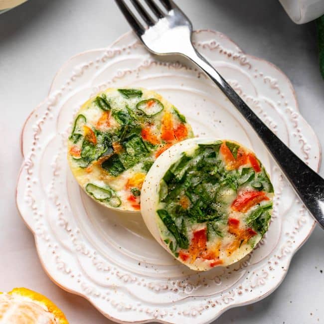 healthy breakfast idea for starbucks copycat egg white bites