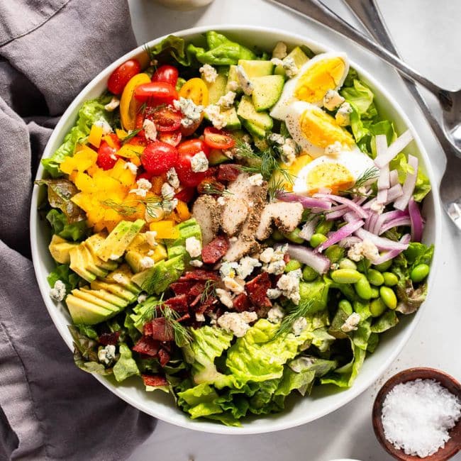 healthy cobb salad recipe