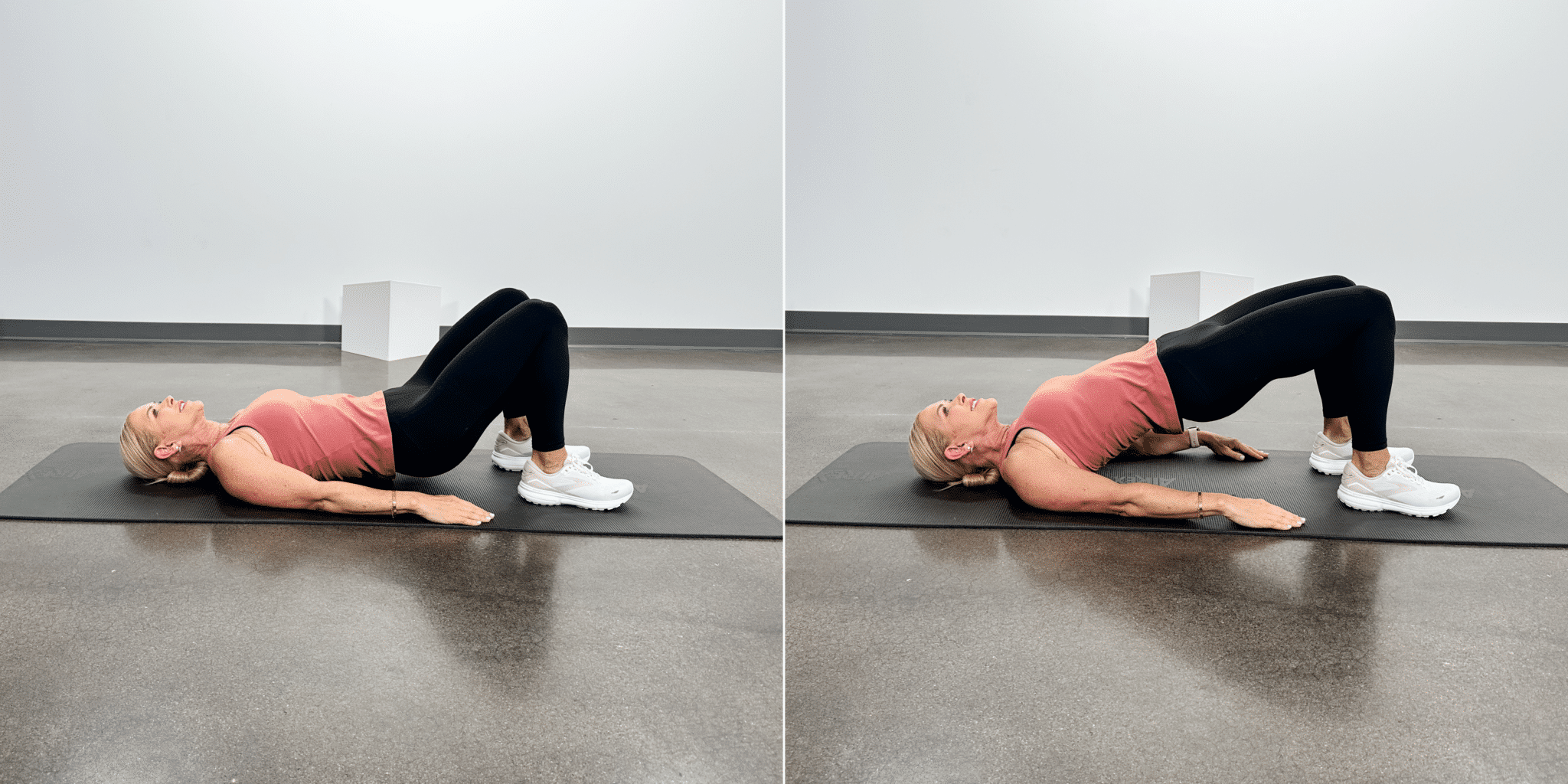 woman doing limb  exercises for atrocious  knees connected  floor