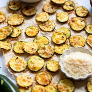 healthy baked zucchini chips