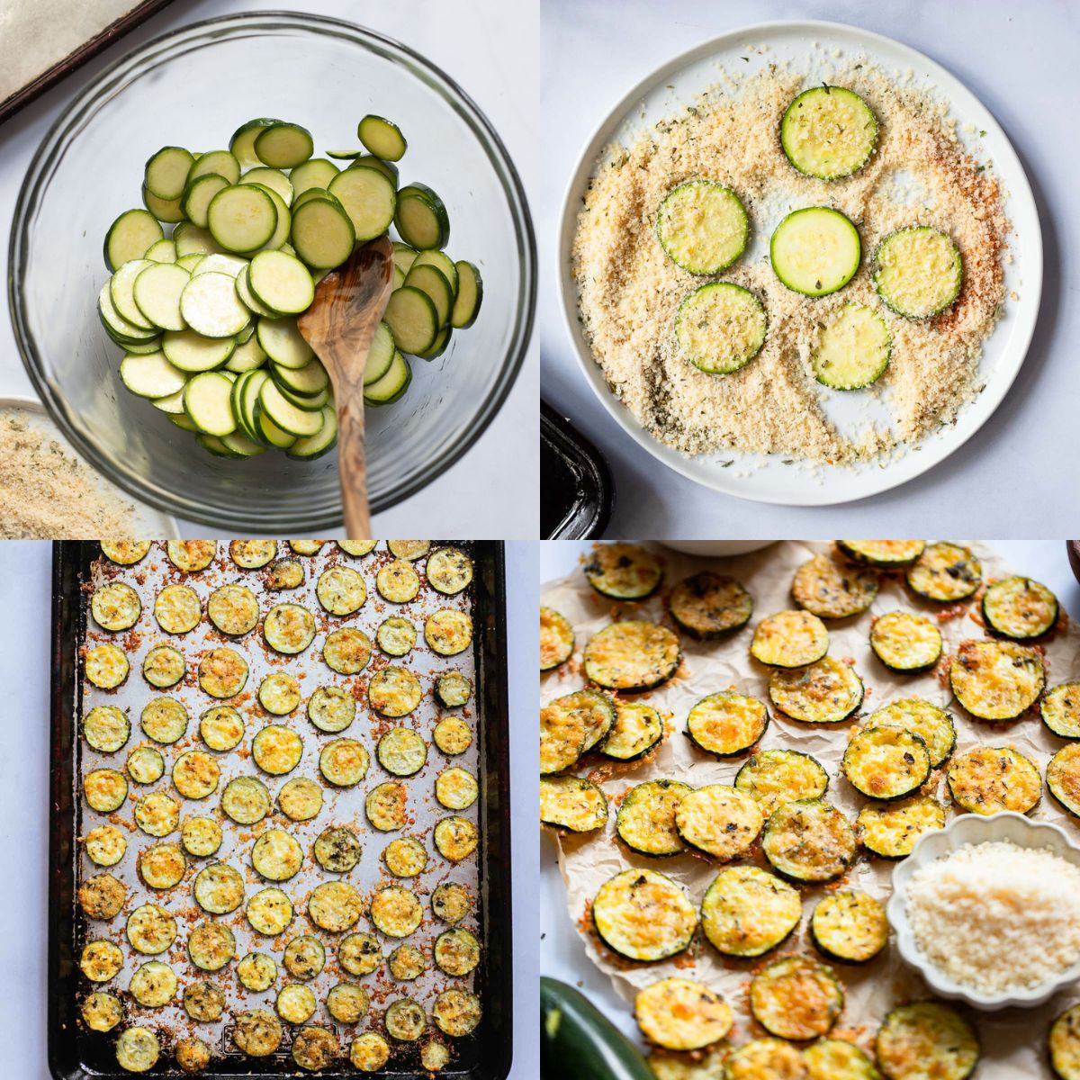 4 measurement   process   making baked zucchini chips recipe