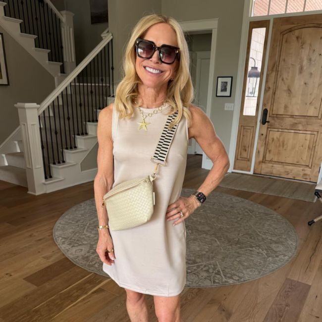 simple shift dress from amazon