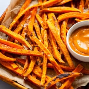 healthy oven baked sweet potato fries