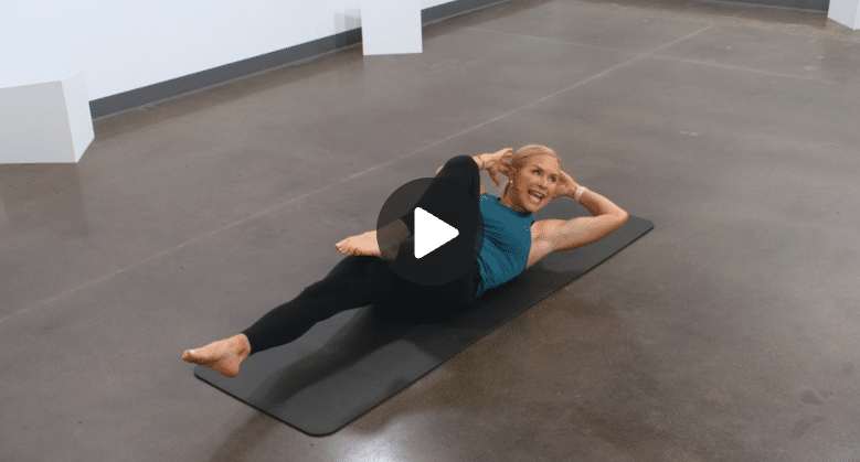 free 10 minute pilates video from chris freytag