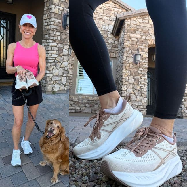 ALLSWIFIT road running shoe for women with maximum cushioning and support for travel, walking, and standing all day