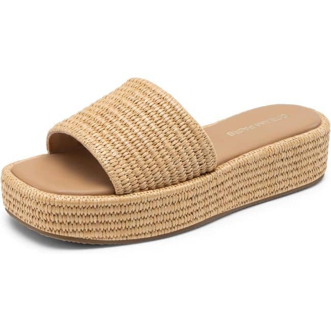 Easy slip-on comfort sandal for everyday summer wear and casual walking