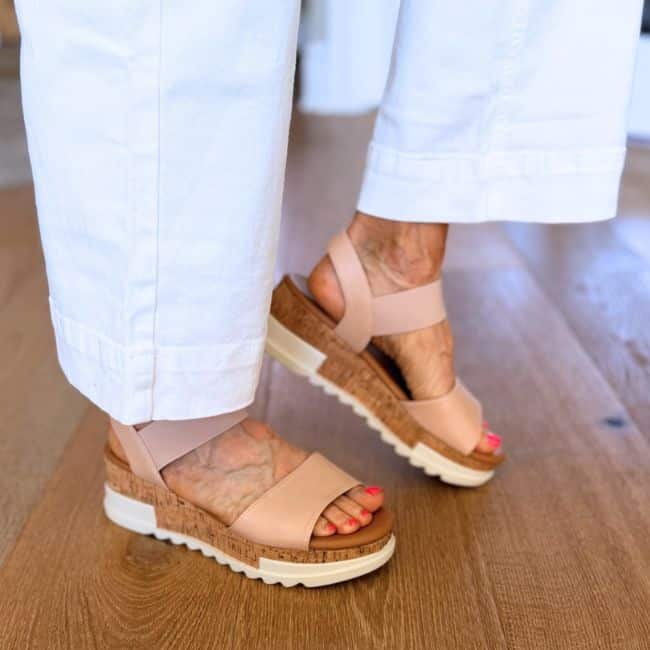Lightweight summer sandal designed for comfortable walking and all-day wear