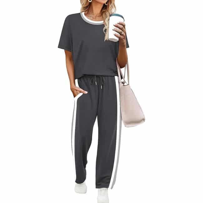 two piece trendy lounge set on sale