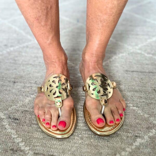 Chris Freytag wearing the best Amazon dupes for designer fashion favorites in a save vs. splurge comparison