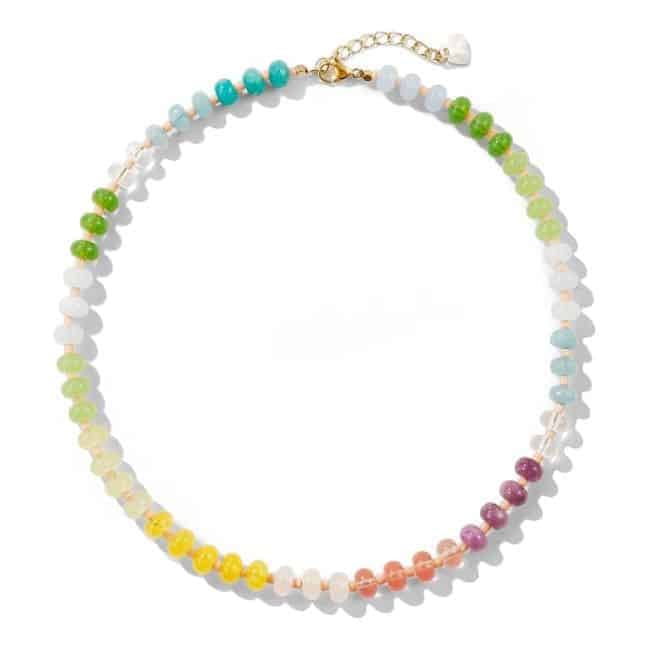 colorful necklace on amazon