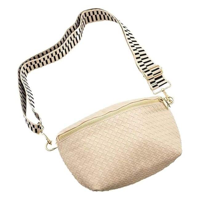 woven crossbody bag on amazon