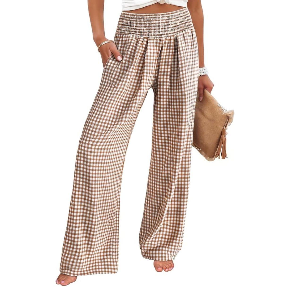 gingham pants
