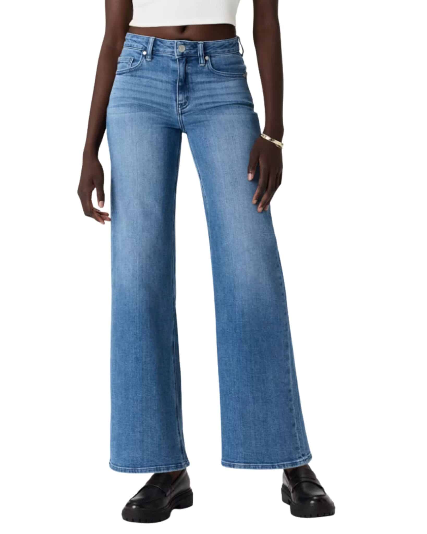 Bella Stretch Wide Leg Jeans - Quince