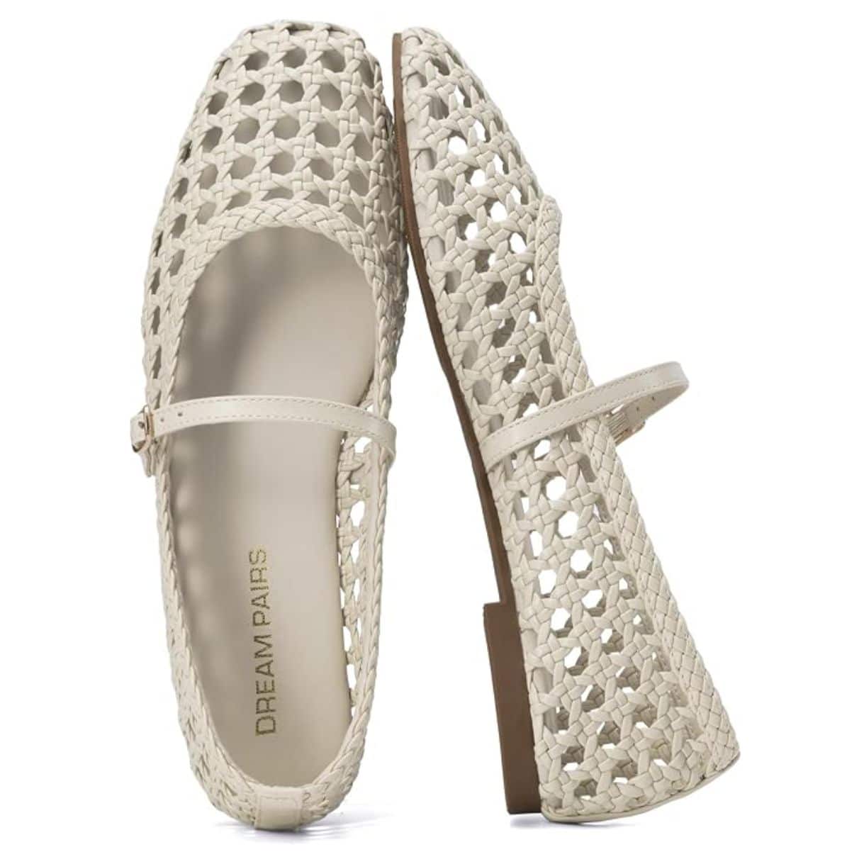woven mary jane shoes