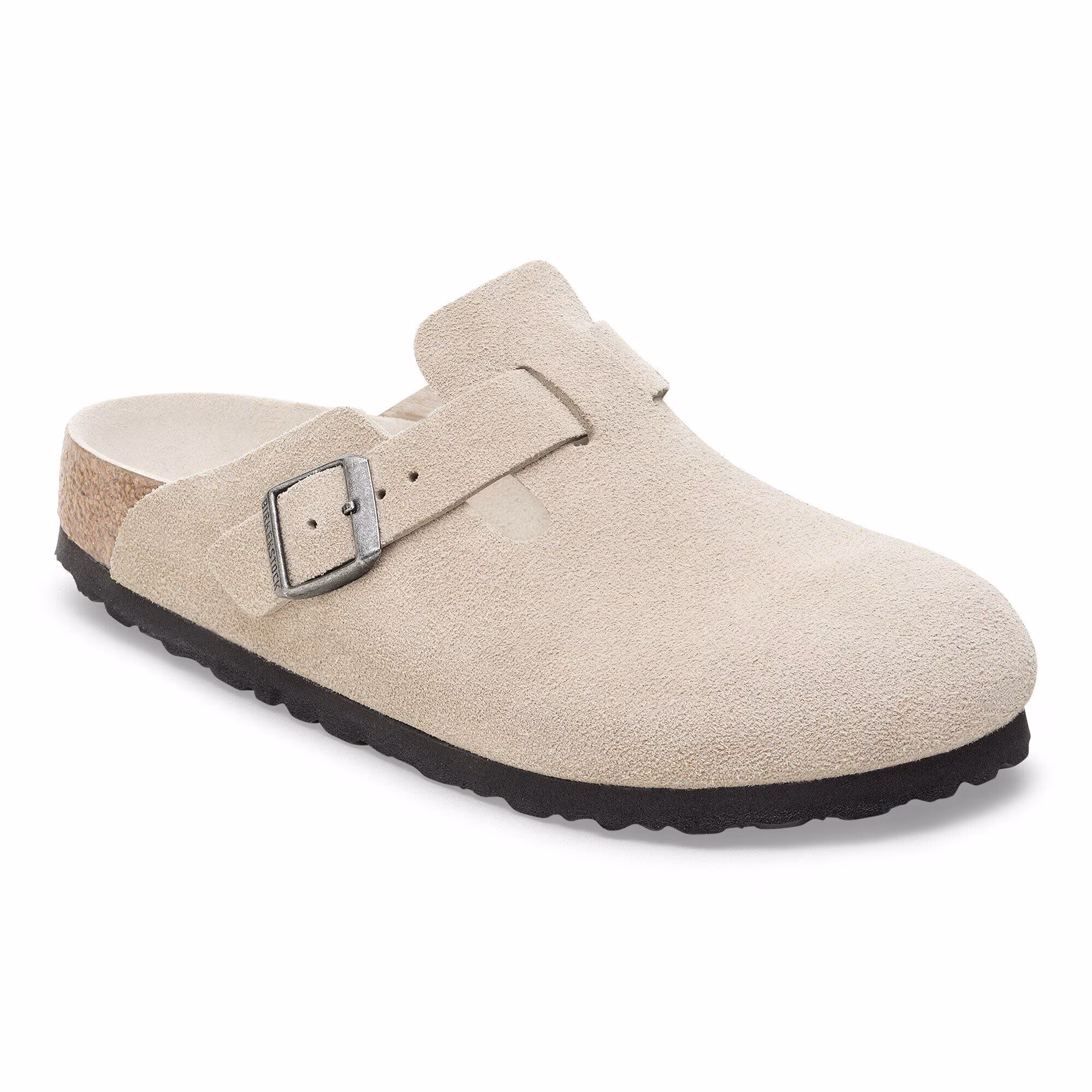 Soft Footbed Suede Leather Clogs | BIRKENSTOCK