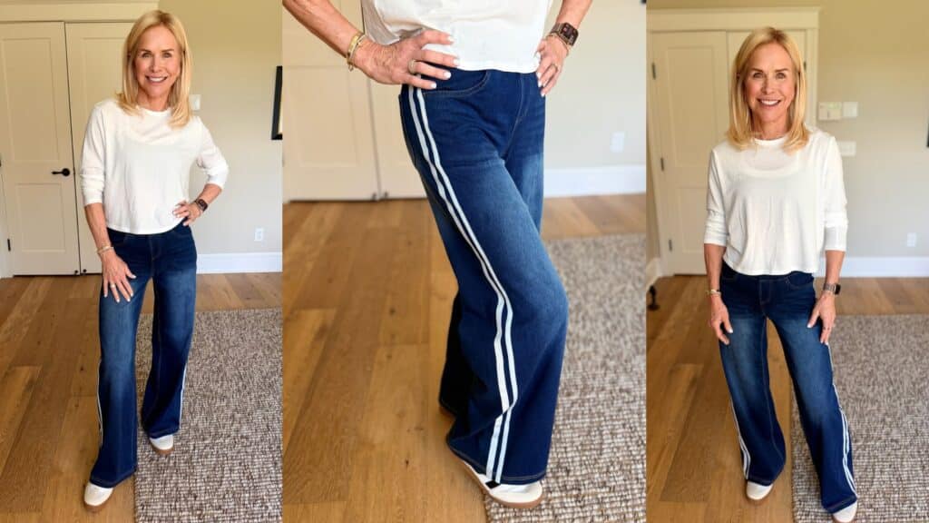 cicy bell amazon track pant jeans viral